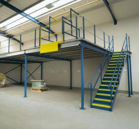 Mezzanine Flooring Security Cages