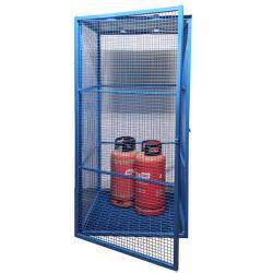Knock Down Gas Cylinder Cage Warehouse Ladder