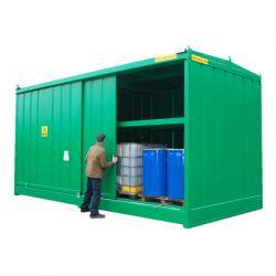 Safe-Stor IBC Bunded Storage - (48 Drums Or 12 IBC's) - WDP48-12