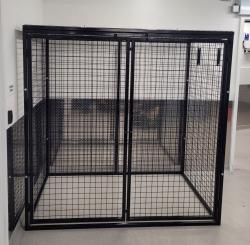 Nemesis Security Storage Cage - Lockable Mesh Metal Cage Security Cage