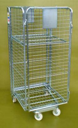Roll Pallet - Roll Cage- Mesh Infill (Qty 4) Warehouse Ladder