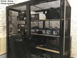 Bespoke Security Cages - Made To Measure Warehouse Ladder
