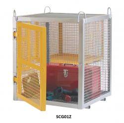 Large Security Boxes Galvanised - CE Certified - SCG03Z Warehouse Ladder