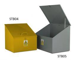 Hazardous Bins - Sloping Top