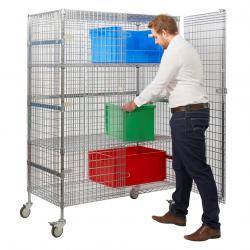 Chrome Wire Distribution Trucks SW091Y Security Cage